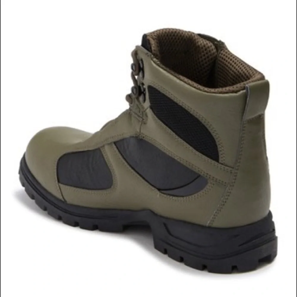 NEW FILA Everpoint hiking boots in dark olive/blk